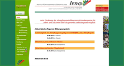 Desktop Screenshot of ifag-berlin.de